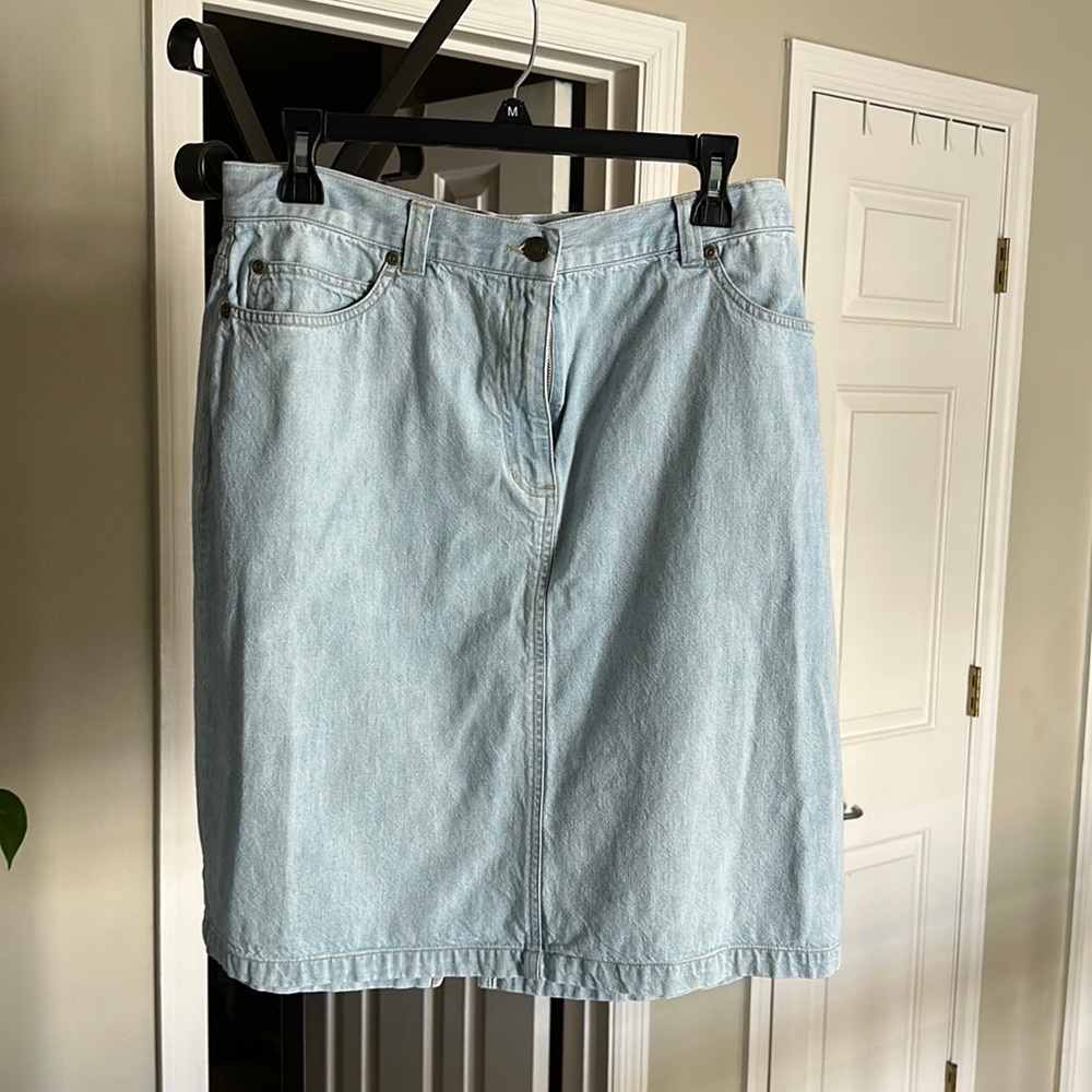 Soft Denim Skirt